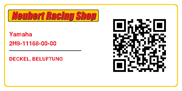 Yamaha 2H9-11168-00-00