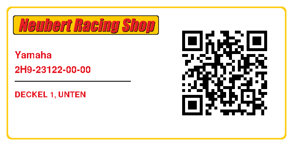 Yamaha 2H9-23122-00-00