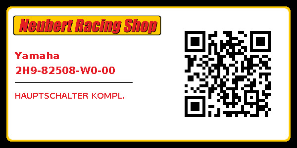 Yamaha 2H9-82508-W0-00