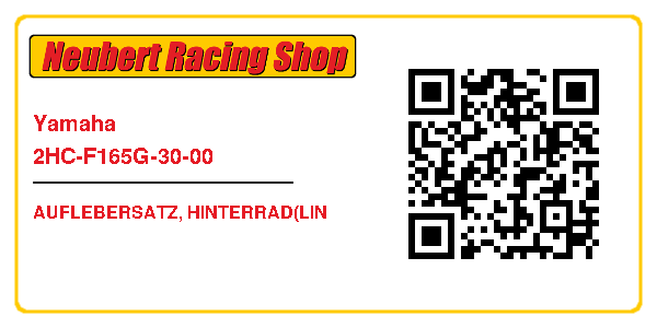 Yamaha 2HC-F165G-30-00