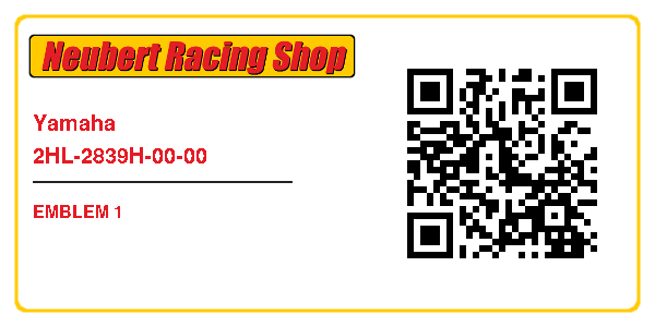Yamaha 2HL-2839H-00-00