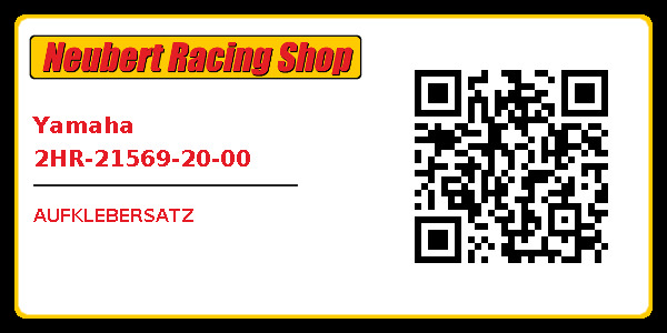 Yamaha 2HR-21569-20-00
