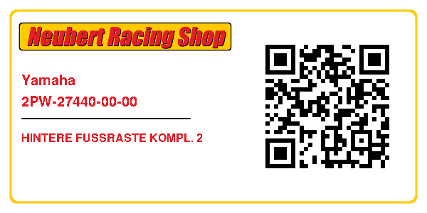 Yamaha 2PW-27440-00-00