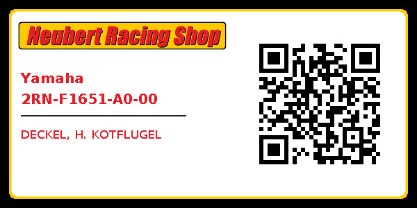 Yamaha 2RN-F1651-A0-00