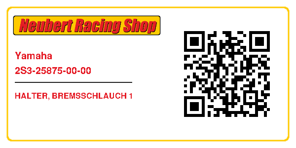 Yamaha 2S3-25875-00-00