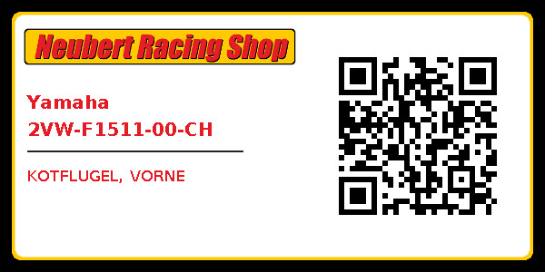 Yamaha 2VW-F1511-00-CH