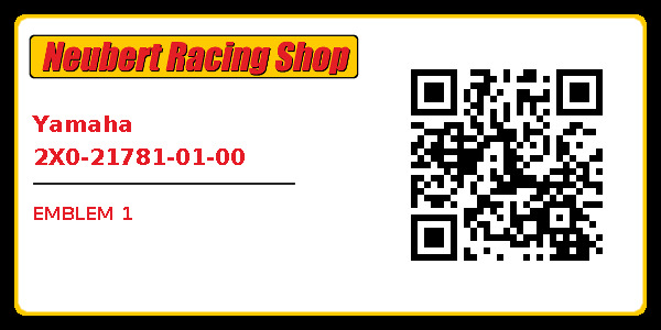 Yamaha 2X0-21781-01-00