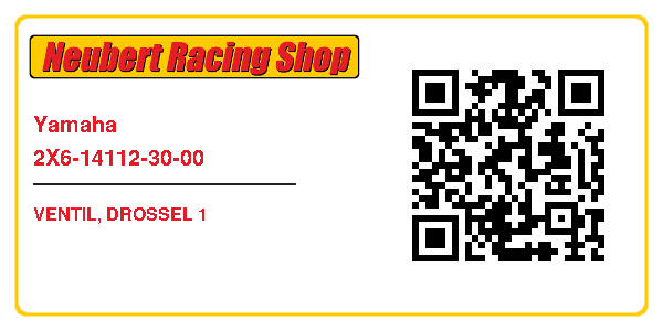 Yamaha 2X6-14112-30-00