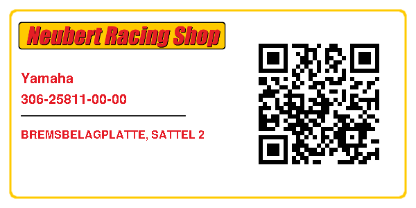 Yamaha 306-25811-00-00