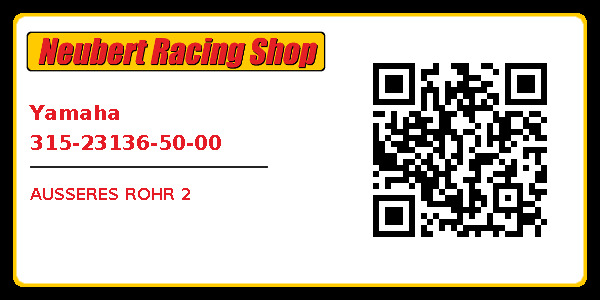 Yamaha 315-23136-50-00