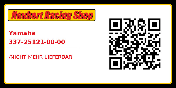 Yamaha 337-25121-00-00