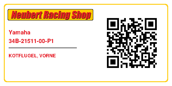 Yamaha 34B-21511-00-P1