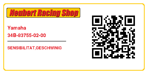 Yamaha 34B-83755-02-00
