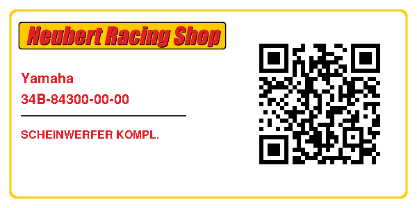 Yamaha 34B-84300-00-00