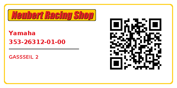 Yamaha 353-26312-01-00