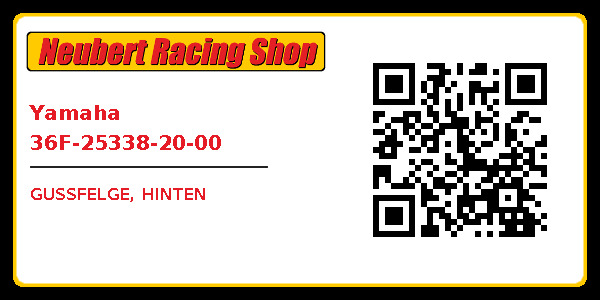 Yamaha 36F-25338-20-00