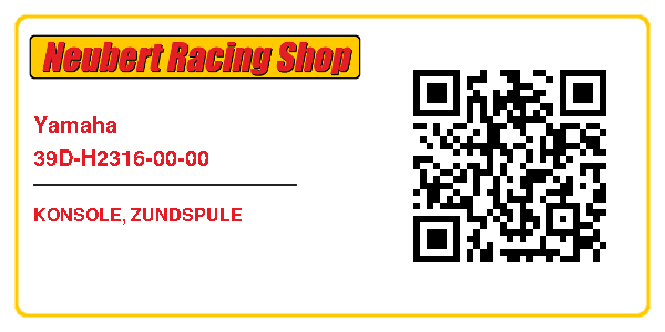 Yamaha 39D-H2316-00-00
