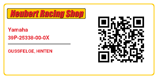 Yamaha 39P-25338-00-0X