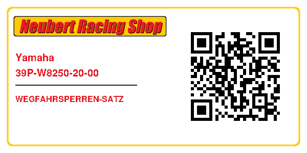 Yamaha 39P-W8250-20-00