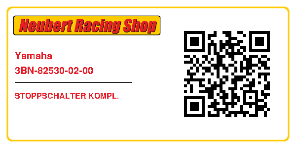 Yamaha 3BN-82530-02-00