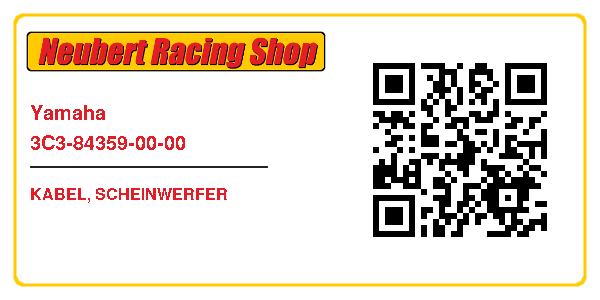 Yamaha 3C3-84359-00-00