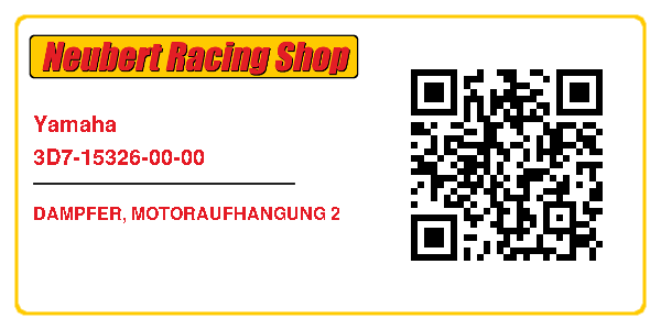 Yamaha 3D7-15326-00-00