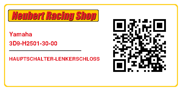 Yamaha 3D9-H2501-30-00