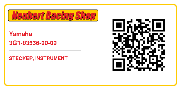 Yamaha 3G1-83536-00-00
