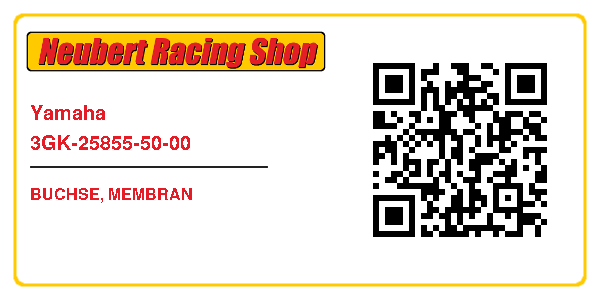 Yamaha 3GK-25855-50-00