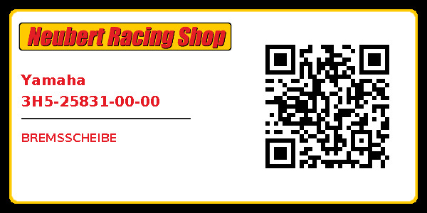 Yamaha 3H5-25831-00-00
