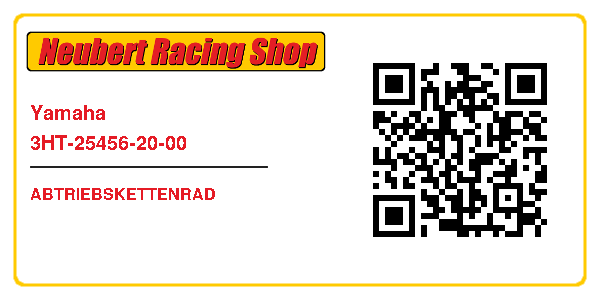 Yamaha 3HT-25456-20-00