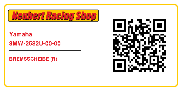 Yamaha 3MW-2582U-00-00