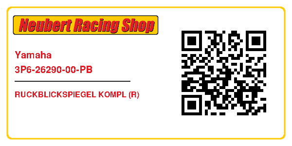 Yamaha 3P6-26290-00-PB