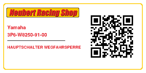 Yamaha 3P6-W8250-91-00