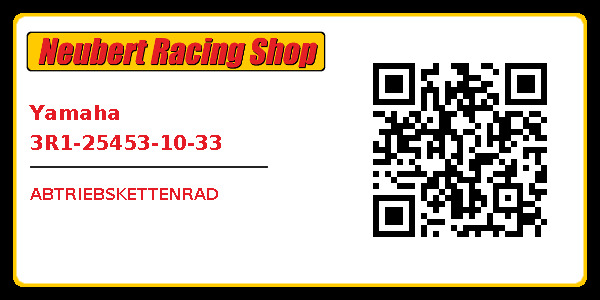 Yamaha 3R1-25453-10-33