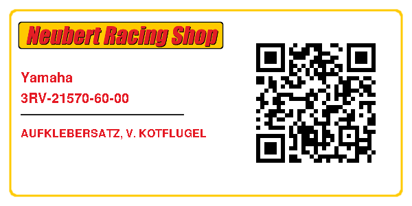 Yamaha 3RV-21570-60-00