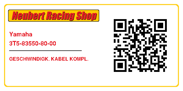 Yamaha 3T5-83550-80-00
