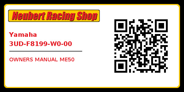 Yamaha 3UD-F8199-W0-00