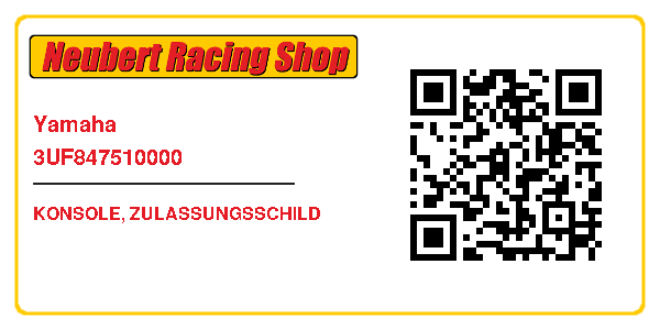 Yamaha 3UF847510000