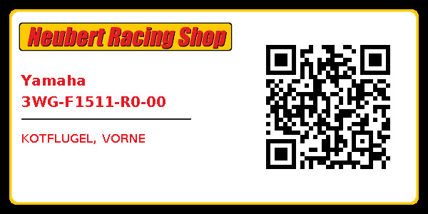 Yamaha 3WG-F1511-R0-00
