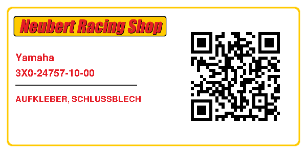 Yamaha 3X0-24757-10-00