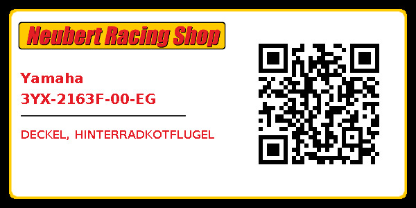 Yamaha 3YX-2163F-00-EG