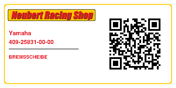 Yamaha 409-25831-00-00