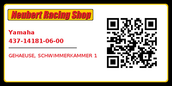 Yamaha 437-14181-06-00