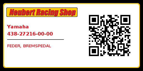 Yamaha 438-27216-00-00