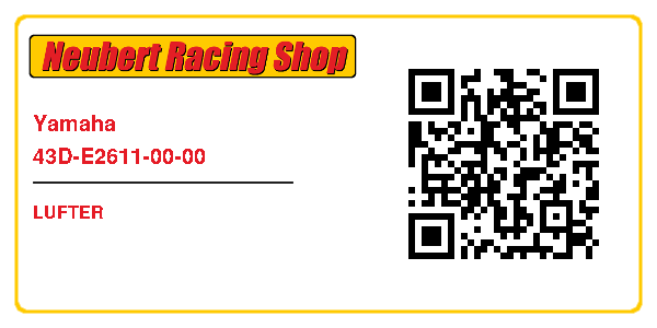 Yamaha 43D-E2611-00-00