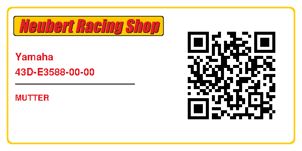 Yamaha 43D-E3588-00-00