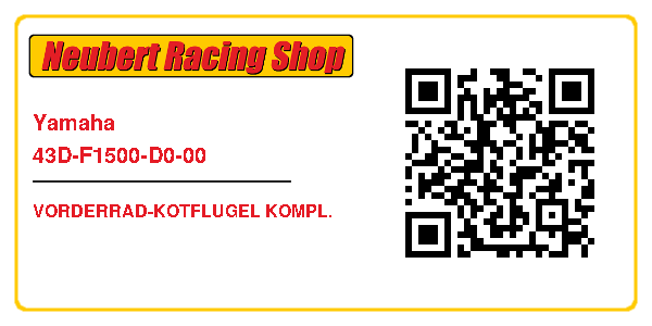 Yamaha 43D-F1500-D0-00