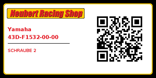 Yamaha 43D-F1532-00-00