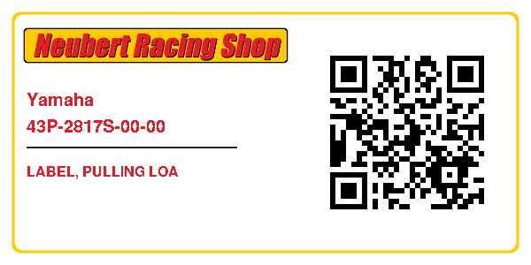 Yamaha 43P-2817S-00-00